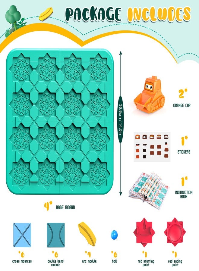 fygurso STEM Board Games for Kid, Puzzle Logical Builder Kids Toys, Preschool Montessori Brain Teasers Birthday for Kids 4-8 Years Old - Image 2